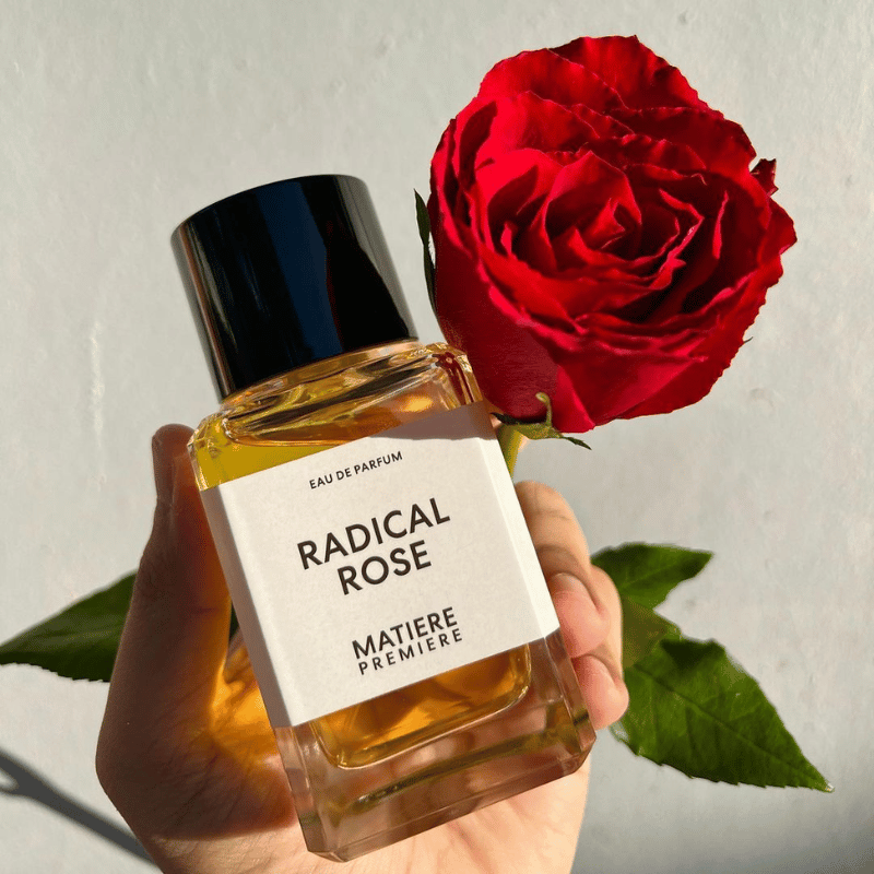 Matiere Premiere Radical Rose EDP sở hữu thiết kế chai thủy tinh trong suốt tinh tế